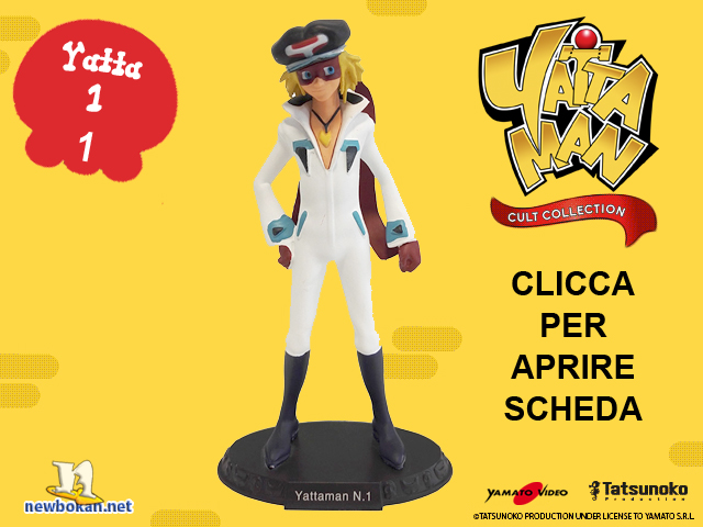 leggi scheda Yattaman Cult Collection: Yattaman1 leggi scheda Yattaman Cult Collection: Yattaman1