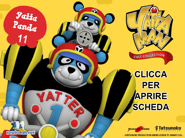 leggi scheda Yatta Panda & baby Panda- Yattaman Cult Collection leggi scheda Yatta Panda & baby Panda- Yattaman Cult Collection