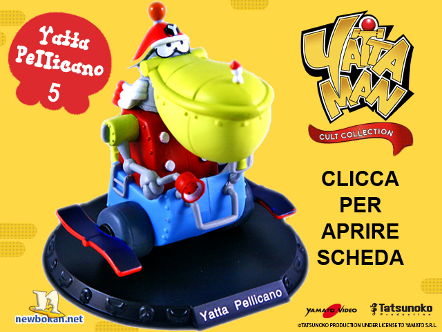 leggi scheda Yatta Pellicano Corriere dello Sport Yattaman Cult Collection leggi scheda Yatta Pellicano Corriere dello Sport Yattaman Cult Collection