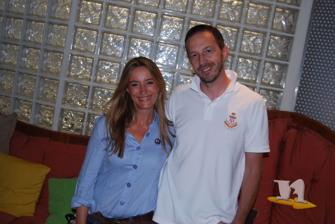 Fabio Erba di newbokan con Debora Magnaghi Miss dronio