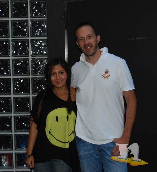 Fabio Erba di newbokan con Loretta di Pisa Yatta2