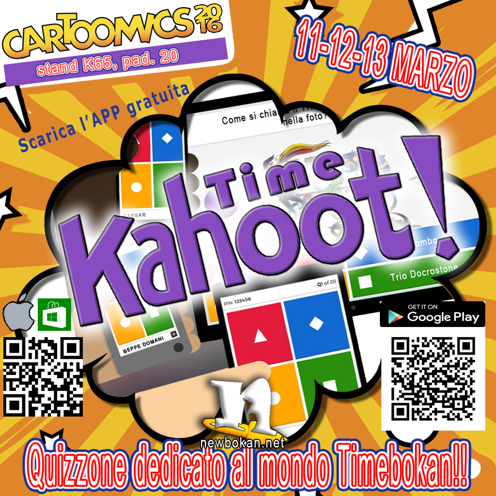 Time Kahoot Quiz - Fan club di Yattaman e le altre Time Bokan